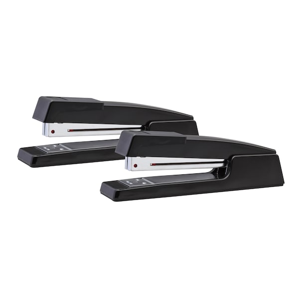 Bostitch Executive 20 Sheet Metal Stapler, Black, PK2 B440BLK2PK Zoro